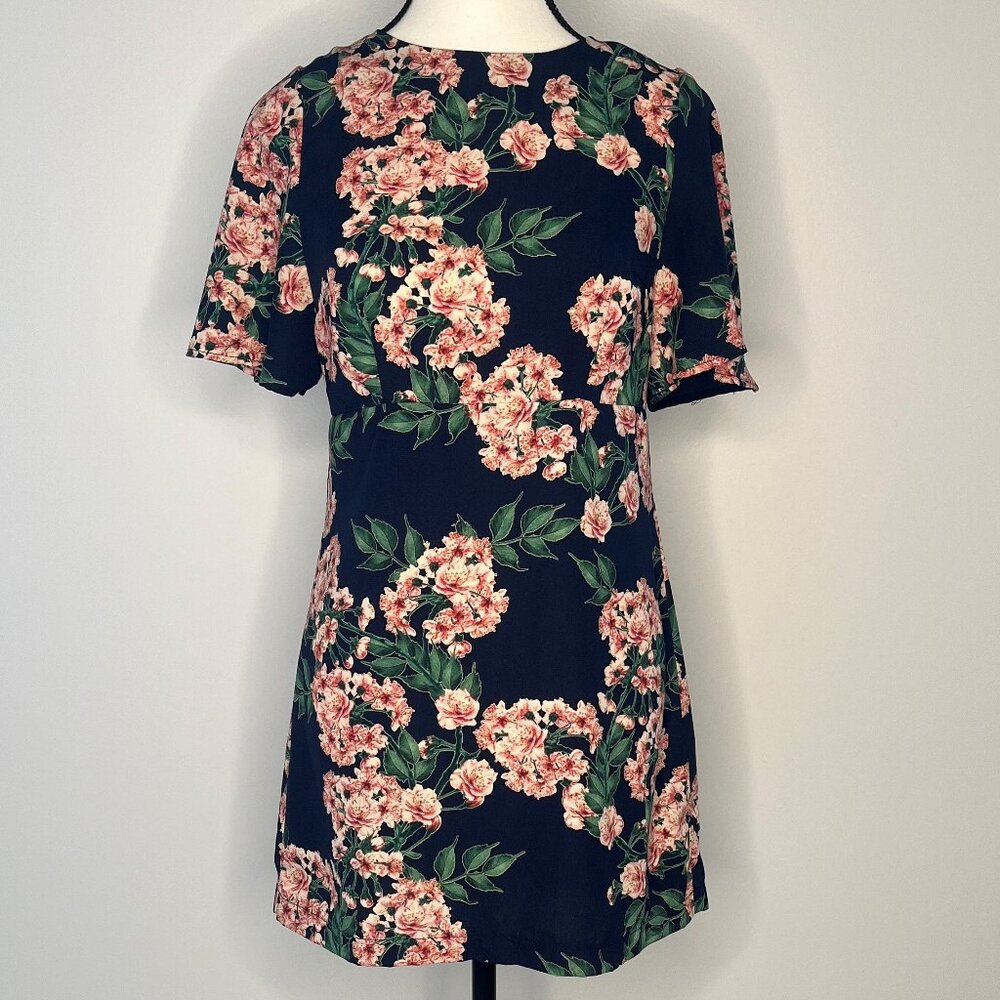 Forever 21 - Women's Floral Dress. Blue, Green, & Pink. Size Small